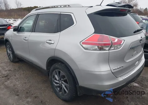 2016 Nissan Rogue Sl from USA, damaged, VIN 5N1AT2MV3GC784109